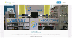 Desktop Screenshot of dentina-dz.com